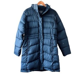 L.L. Bean Blue Ultrawarm Down Parka Jacket